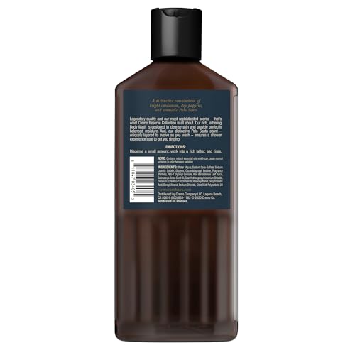 Cremo Men's Body Wash Bundle with Italian Bergamot & Palo Santo - 2 x 16 Fl Oz