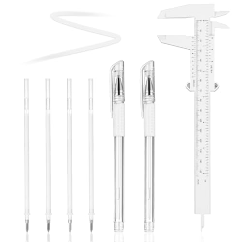 CIATBYYJ Eyebrow Microblading Marker Pen Set with Refills & Ruler