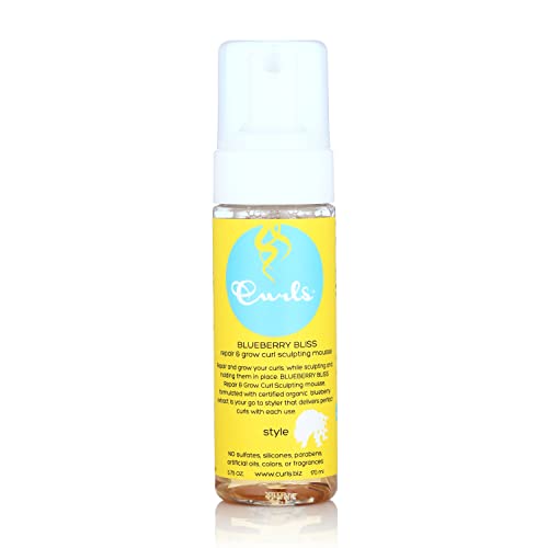 Curls Blueberry Bliss Curl Sculpting Mousse - 5.75 oz for Curly Hair