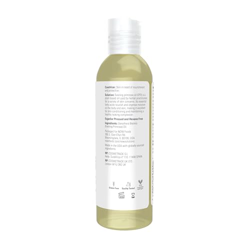 Evening Primrose Oil 4 fl oz - Natural Moisturizing Oil for Skin