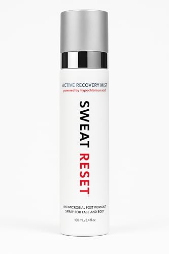 Sweat Reset Hypochlorous Acid Face & Body Spray - 3.4 oz Refreshing Mist