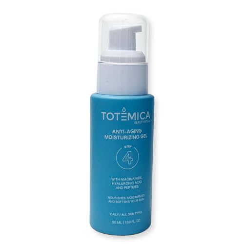 TOTEMICA Anti-Aging Face Moisturizer Gel with Niacinamide & Peptides
