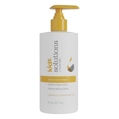 Great Clips Kid's Crazy Curls Cream - Frizz-Control Styling for Kids 8oz