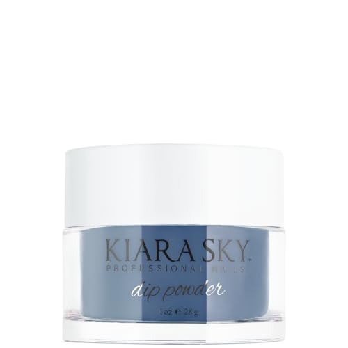 Kiara Sky Dip Powder Midnight in Paris 1 oz - Long-Lasting Nail Color