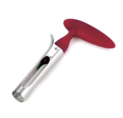 Cuisipro Apple Corer – Ergonomic Red Tool for Easy Core Removal