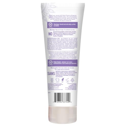 Desert Essence Bulgarian Lavender Hand and Body Lotion - 8 fl oz