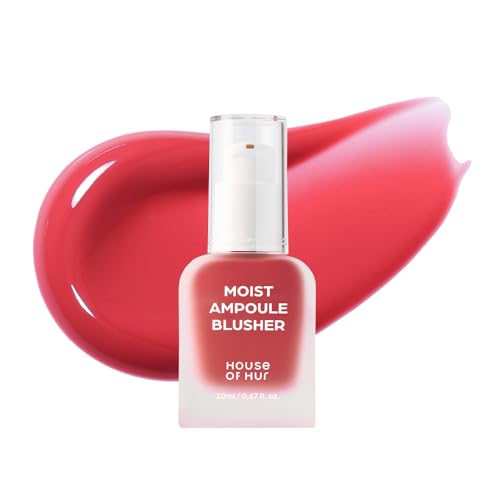 House of Hur Moist Ampoule Liquid Blush - Deep Plum Hydrating Glow
