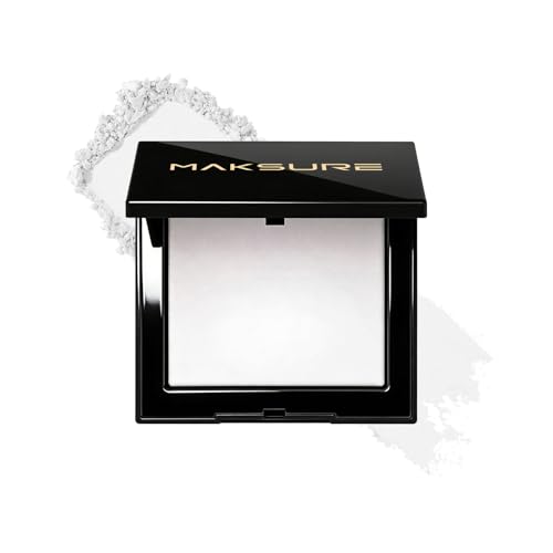 Maksure Translucent Pressed Powder - 24HR Oil Control & Matte Finish