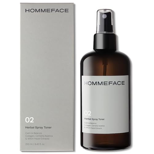 HommeFace Men’s Herbal Face Toner Mist - Hydrating & Pore Minimizing