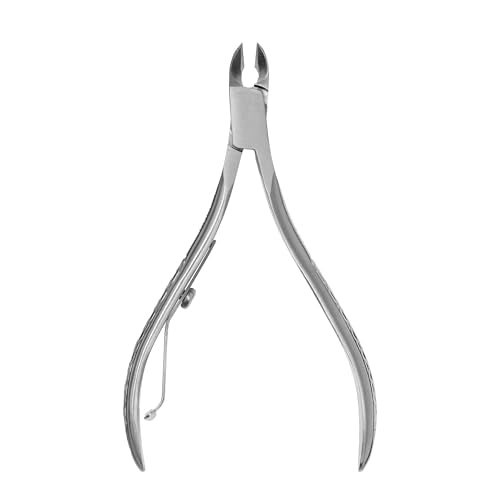 Revlon Half Jaw Cuticle Nipper - Stainless Steel Professional Nail Tool
