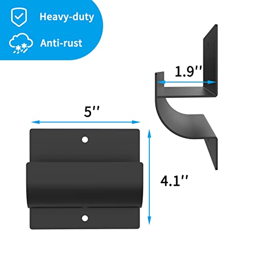 Heavy-Duty Ladder Hooks for Garage Wall Organization - 1 Pack