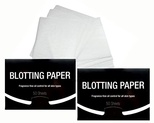 Fragrance-Free Natural Abaca Blotting Paper - 100 Sheets