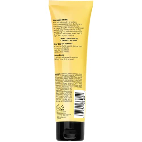 L'Oreal Paris Elvive Total Repair 5 Leave-In Conditioner Treatment, 5.1 oz (Pack of 2)