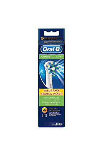 Oral-B Cross Action Replacement Brush Heads - 4 Pack (EB50)