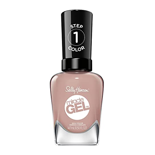 Sally Hansen Miracle Gel Nail Polish 0.5oz - Love at First Flight Mauve Nude
