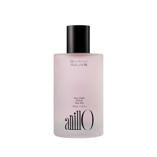 ANILLO Rosy Night Vegan Hair Perfume Long-Lasting Floral Musky Scented with Damask Rose Extract, Rosehip Oil, Peptide Complex for All Hair Type, Free of Silicone & Parabens (3.38 fl. Oz)