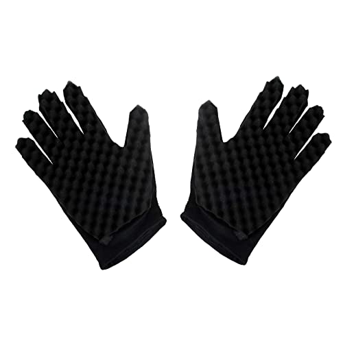 Xafissy Hair Curl Sponge Gloves - 2PCS Styling Tool for All Hair Types