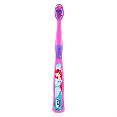 Children's Battery-Powered Princess Toothbrush Pack of 6 – Extra Soft Bristles for Sensitive Gums