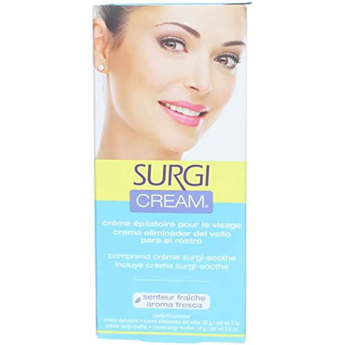 Surgi-Care Surgi-Cream Invisi-Bleach Hair Remover for Face - Fresh - 1.5 oz