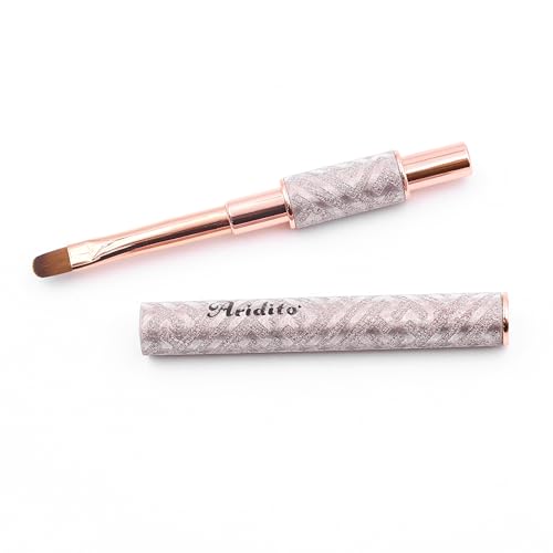 5-Piece Professional Nail Art Brush Set with Metal Handles