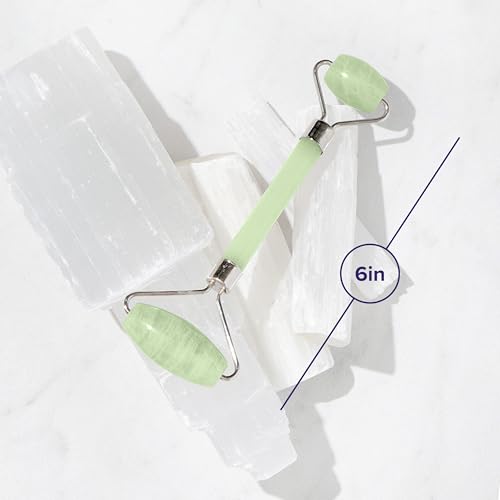 Plum Beauty Jade Roller & Gua Sha Set for Lifting & Drainage
