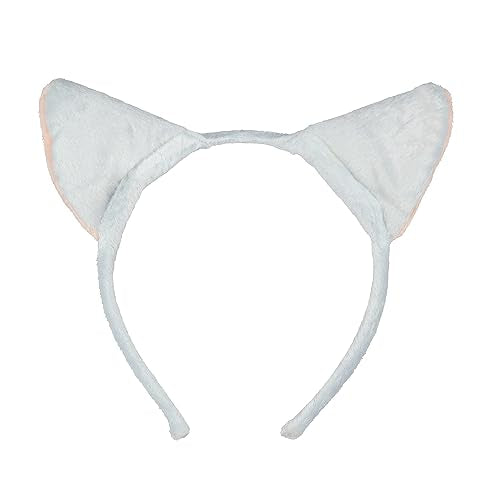 Inuyasha Anime Cosplay Ears Headband - White Hair Accessory
