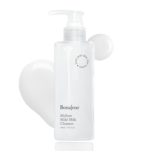 BONAJOUR Vegan Moisture Milk Facial Cleanser for Sensitive Skin 6.7oz
