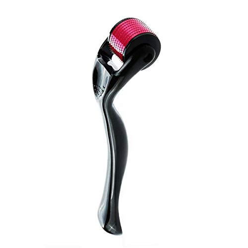Addabst 0.5 Rose Titanium Derma Roller for Men & Women - Beard & Hair Treatment