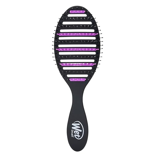 Wet Brush Speed Dry Detangling Hair Brush - Charcoal Infused Bristles