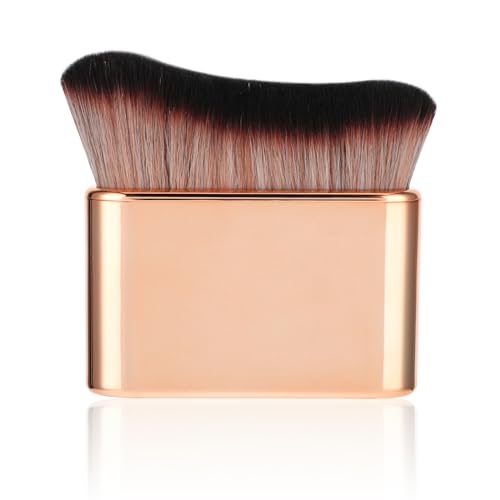 Rose Gold Self Tanning Brush - Soft Kabuki Makeup Tool
