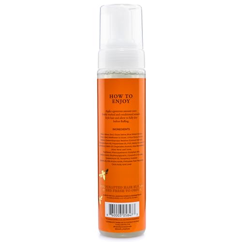 Camille Rose Spiked Honey Mousse - 4-in-1 Curl Styling Mousse, 8 Fl Oz