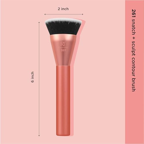 Real Techniques Snatch + Sculpt Contour Brush - Precision Makeup Tool