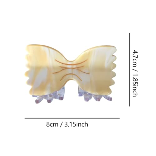 Clip Sugar Acetate Butterfly Hair Claw Clip for Thick and Thin Hair