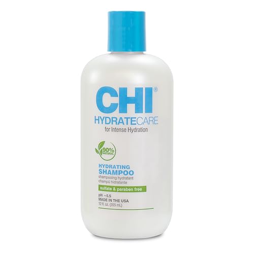 CHI HydrateCare Hydrating Shampoo 12 Fl Oz | Moisture Balance & Protection