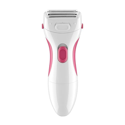 Conair Body and Facial Hair Removal for Women, Cordless Electric Dual Foil Shaver & Trimmer, Perfect for Face, Ear/Nose, Eyebrows, Legs, and Bikini Lines