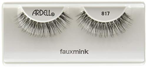 Ardell Faux Mink 817 Black Lashes - Natural Volume & Comfortable Wear