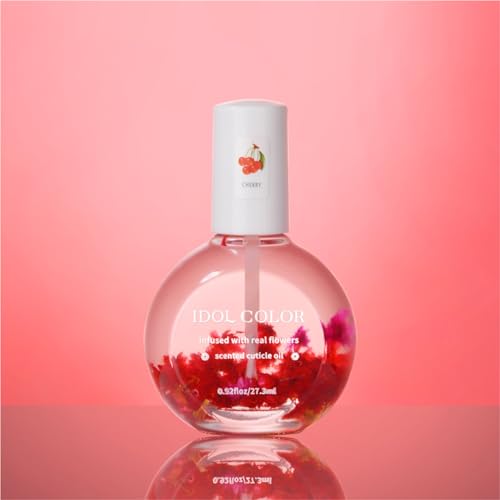 Flowery Scented Cuticle Oil, Infused with Real Flowers, Revitalize