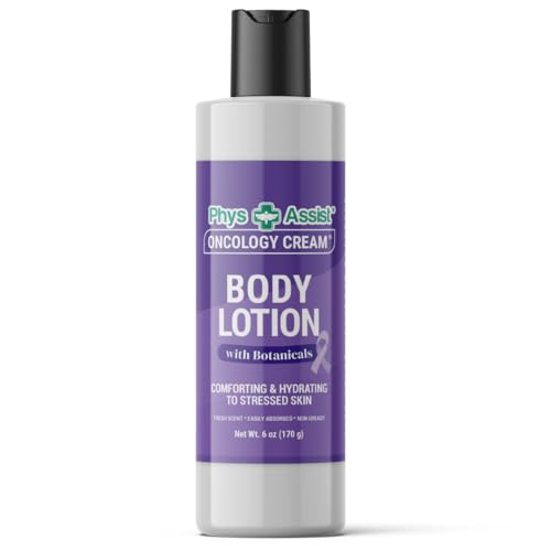 PhysAssist Oncology Body Lotion - Hydrating Botanical Moisturizer 6 oz