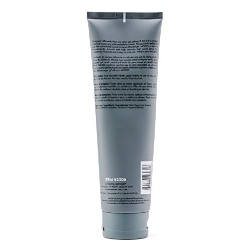 Johnny B. Mode Professional Hair Gel 6.7oz Long Lasting, Alcohol-Free, No-Flake - Pack of 1