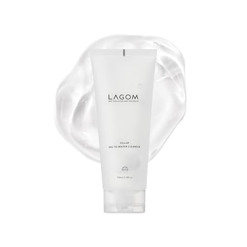LAGOM Cellup Gel to Water Cleanser - Gentle Hydrating Face Wash 5.74 Fl Oz