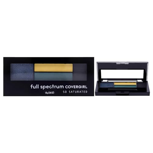 COVERGIRL So Saturated Quad Eyeshadow Palette Eclipse 4 Shades - Vivid Color