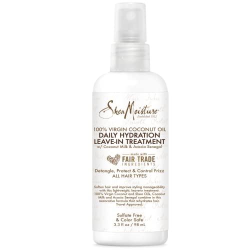 Shea Moisture Coconut Oil Leave-In Treatment - 3.3oz Hydration