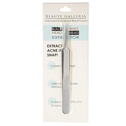 Beaute Galleria Stainless Steel Curved Blemish Extractor Tool