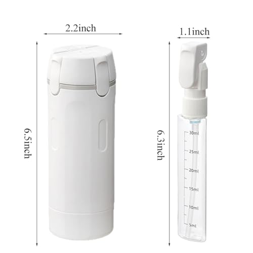 30ML Travel Toiletry Bottles Set - Leak-Proof Refillable Dispenser