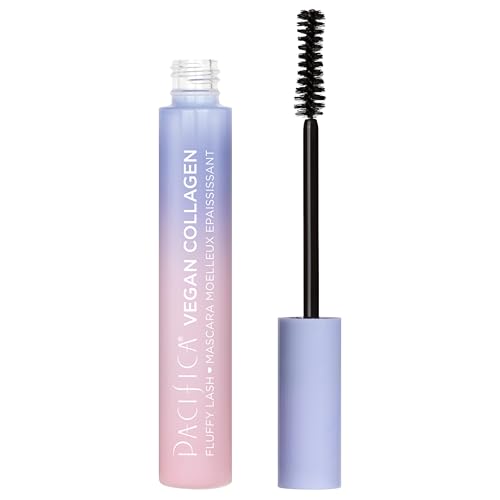 Pacifica Vegan Collagen Fluffy Lash Mascara - Black Volumizing & Lengthening