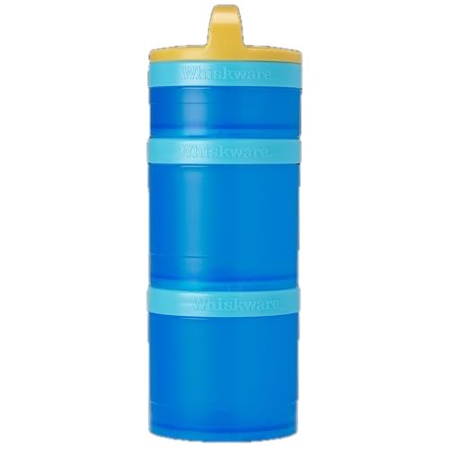 Whiskware Stackable Snack Containers for Kids - 3 Cup Set