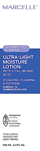 Marcelle Ultra-Light Moisture Lotion with Hyaluronic Acid - 100 mL