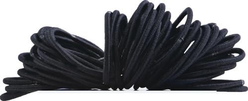 Goody Ouchless Hair Elastics - Black, 36 Count (Pack of 2)