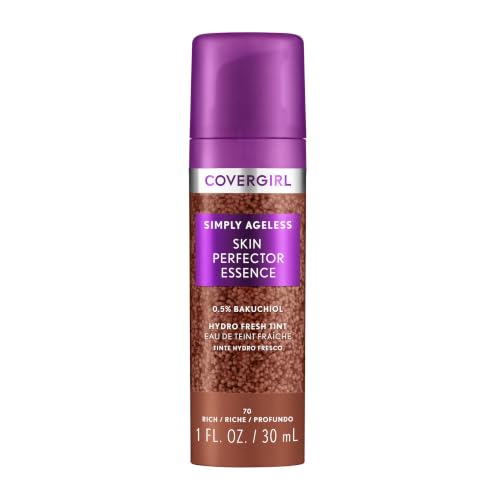 Covergirl Simply Ageless Skin Perfector Essence Foundation 70 Rich – 1 Fl Oz
