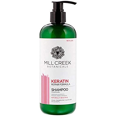 Mill Creek Organic Keratin Shampoo 16 Fl Oz - Natural Repair & Shine
